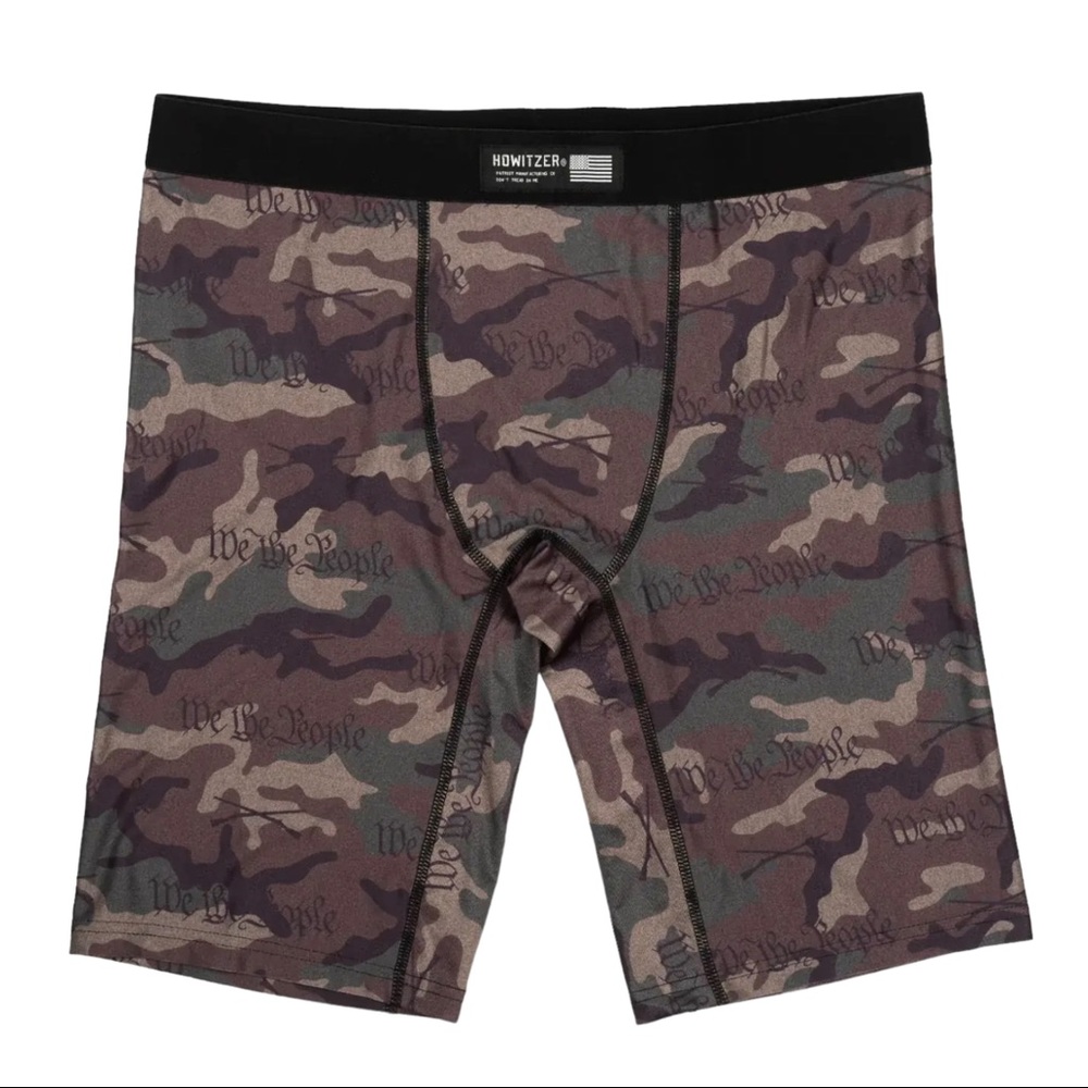 Howitzer Style Men's Boxer WE THE PEOPLE Premium Military Grunt MFG